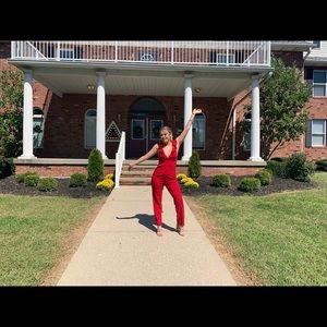 Red Jumpsuit